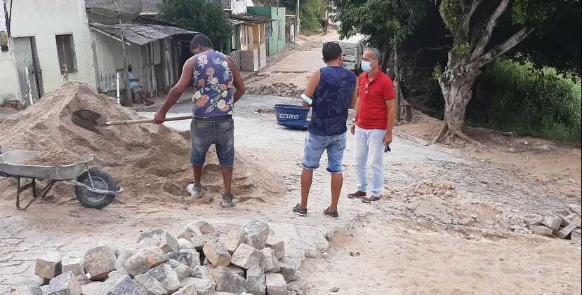 Camacã: Operação recuperação e limpeza  de ruas seguem firme em algumas ruas da cidade